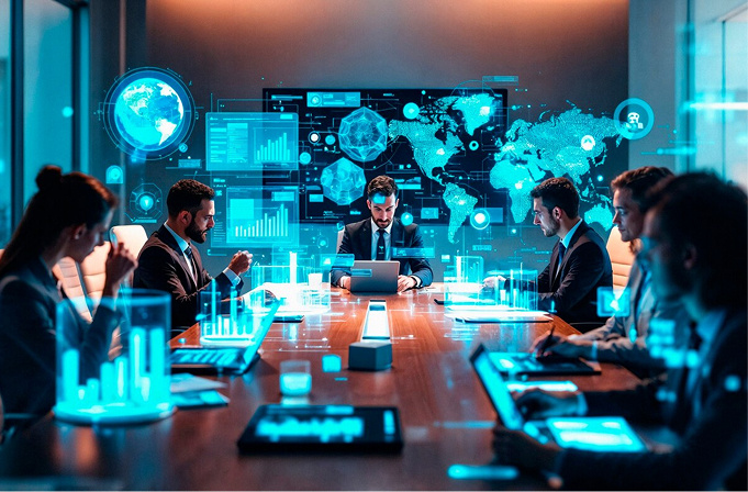 Corporate Internet connects businesses worldwide with high-speed