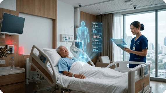 Smart Healthcare เพิ่มประสิทธิภาพในการรักษา ยกระดับการดูแลสุขภาพให้มีความแม่นยำ และรวดเร็วมากขึ้น