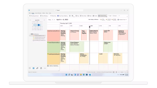 Outlook จัดระเบียบอีเมล ปฏิทิน งาน และรายชื่อผู้ติดต่อ