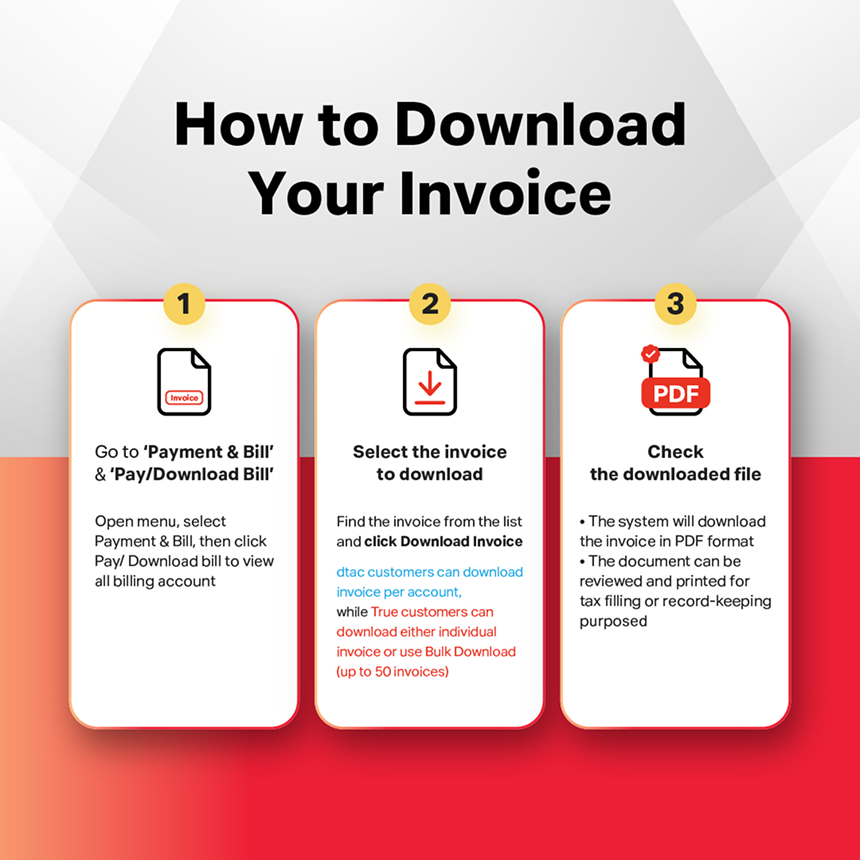 How to Download Your Invoice