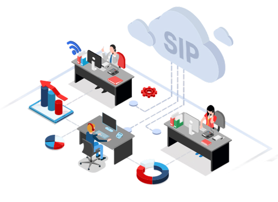 Internet SIP Trunk enhances the quality of business communications.