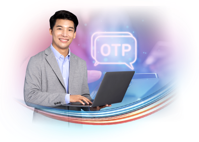 การใช้งาน OTP API ( One Time Password API ) ในการเข้าสู่ระบบออนไลน์ต่างๆ ของบริษัท 